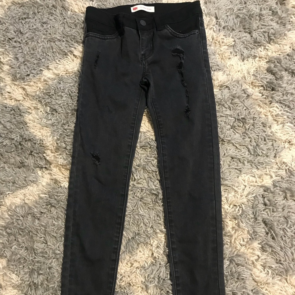 Kids skinny distressed Levi’s
